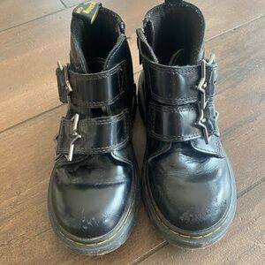 Dr. Martens Black Leather Boots